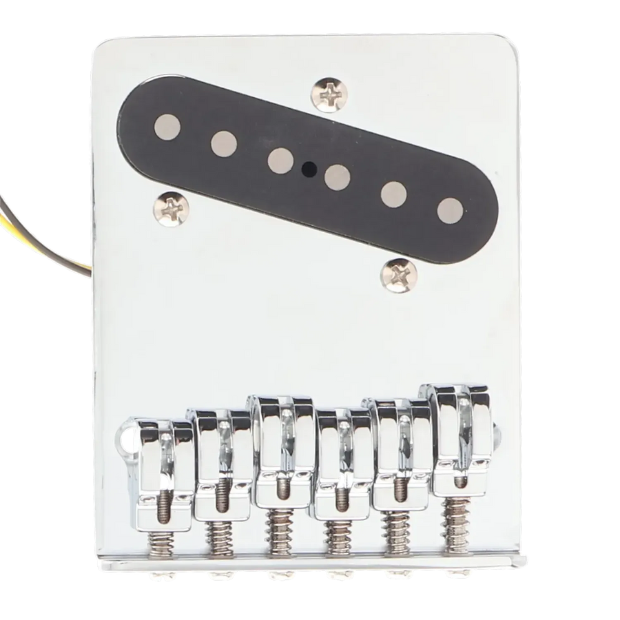 Aerodyne Telecaster Pure Vintage 64 Single Coil Bridge Pickup 7.4k - Black - Reclaimed