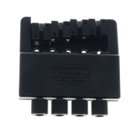Steinberger 4-String Headless Bass Bridge - Black - Reclaimed