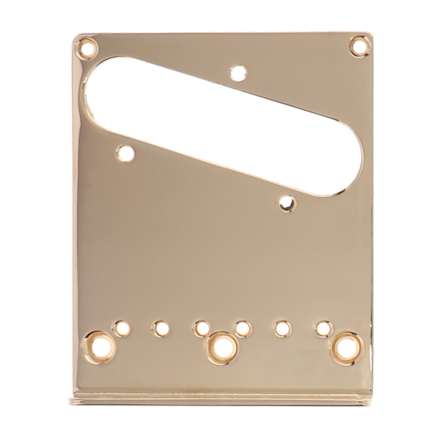 Fender Telecaster Bridge Plate American Deluxe - Gold - Reclaimed