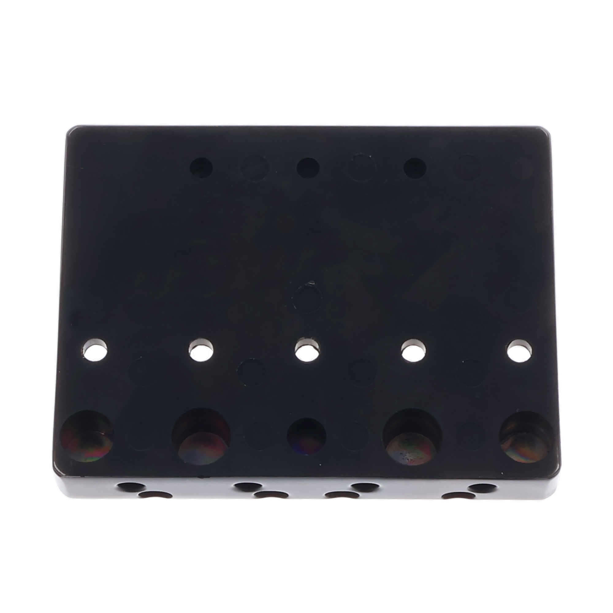 Jackson Hi Mass 4 String Bridge - Narrow - Black - Reclaimed