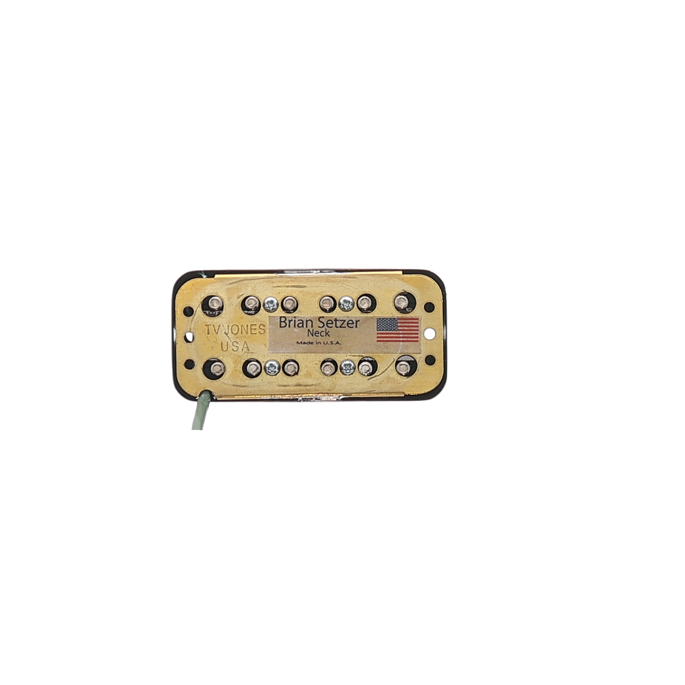 TV Jones Brian Setzer Signature Humbucker Neck Pickup - 4.5K - Nickel Cover - Reclaimed