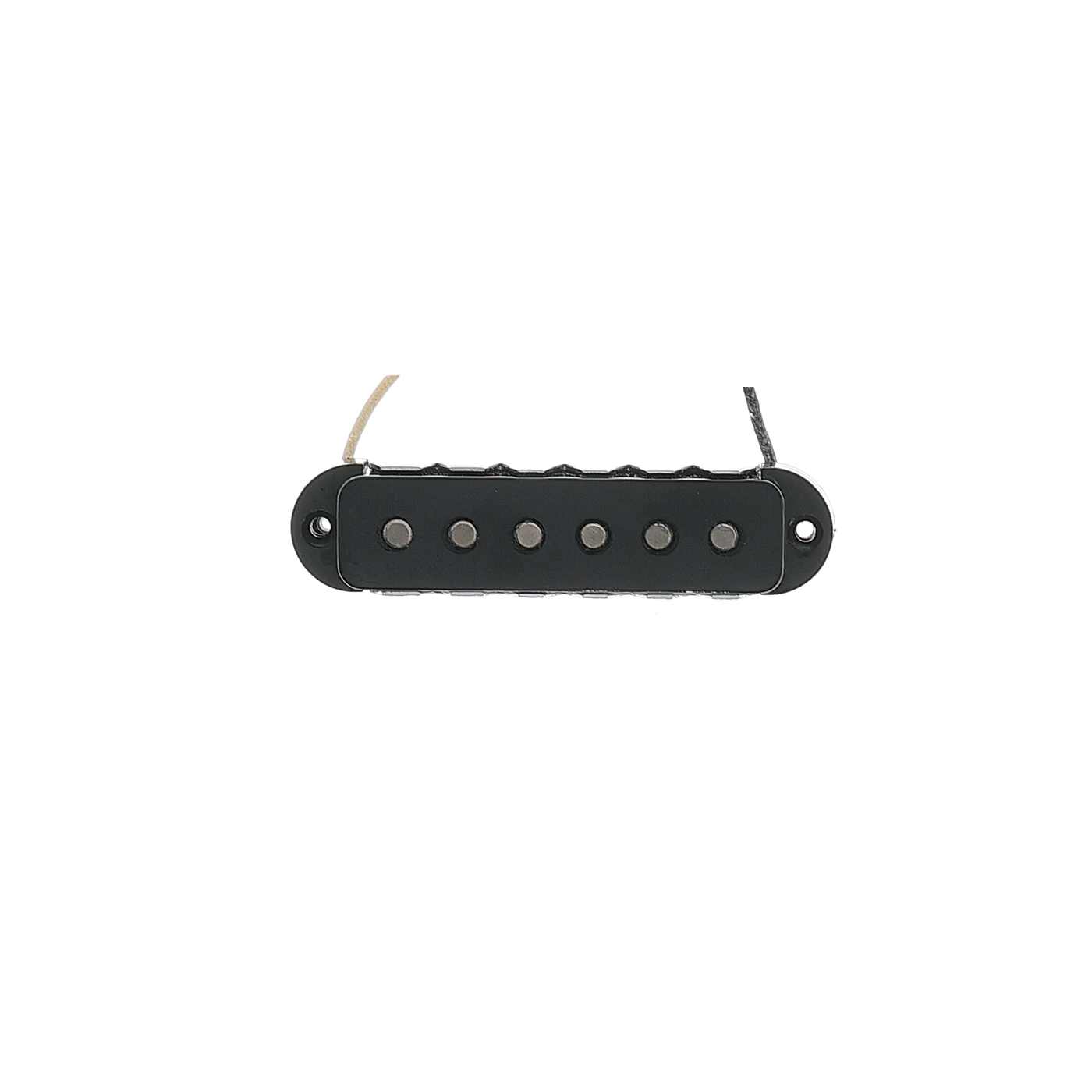 Fender '62 Jaguar Neck Pickup - 6.3K - Black Cover - Reclaimed