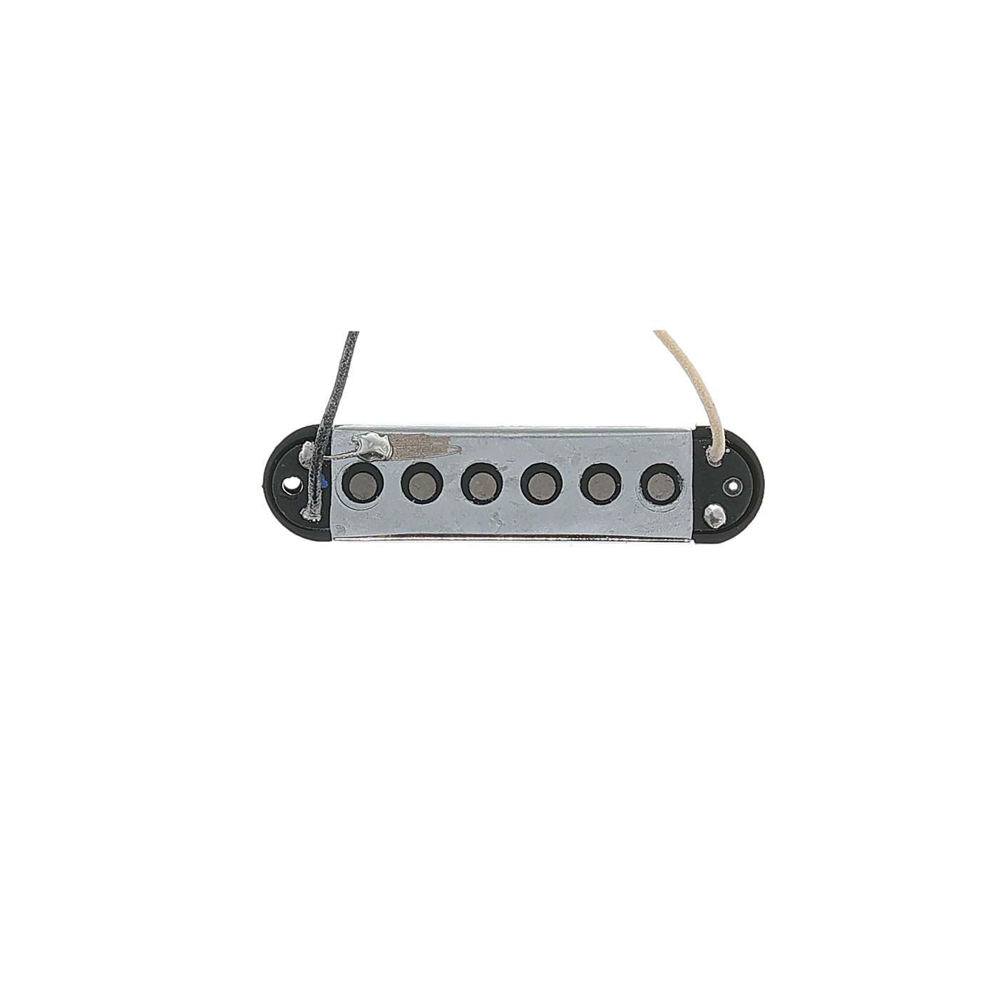 Fender '62 Jaguar Neck Pickup - 6.3K - Black Cover - Reclaimed