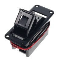 9V Battery Box for Active Electronics - No screws - Reclaimed
