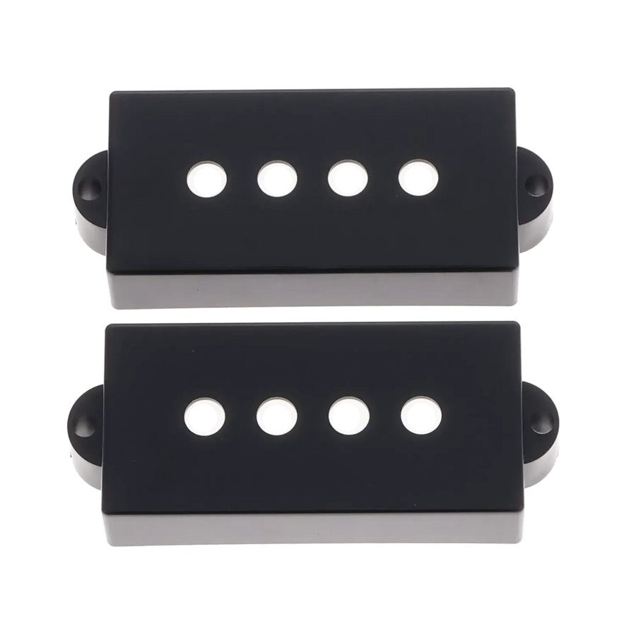 Aerodyne P Bass Pickup Cover - Black - Reclaimed