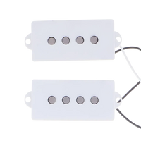 Aerodyne P Bass Vintage Voiced '65 Pickup 12k - White - Reclaimed