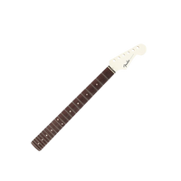 Aerodyne Special Painted Headstock Stratocaster Neck - Rosewood Fingerboard - Bright White - Reclaimed