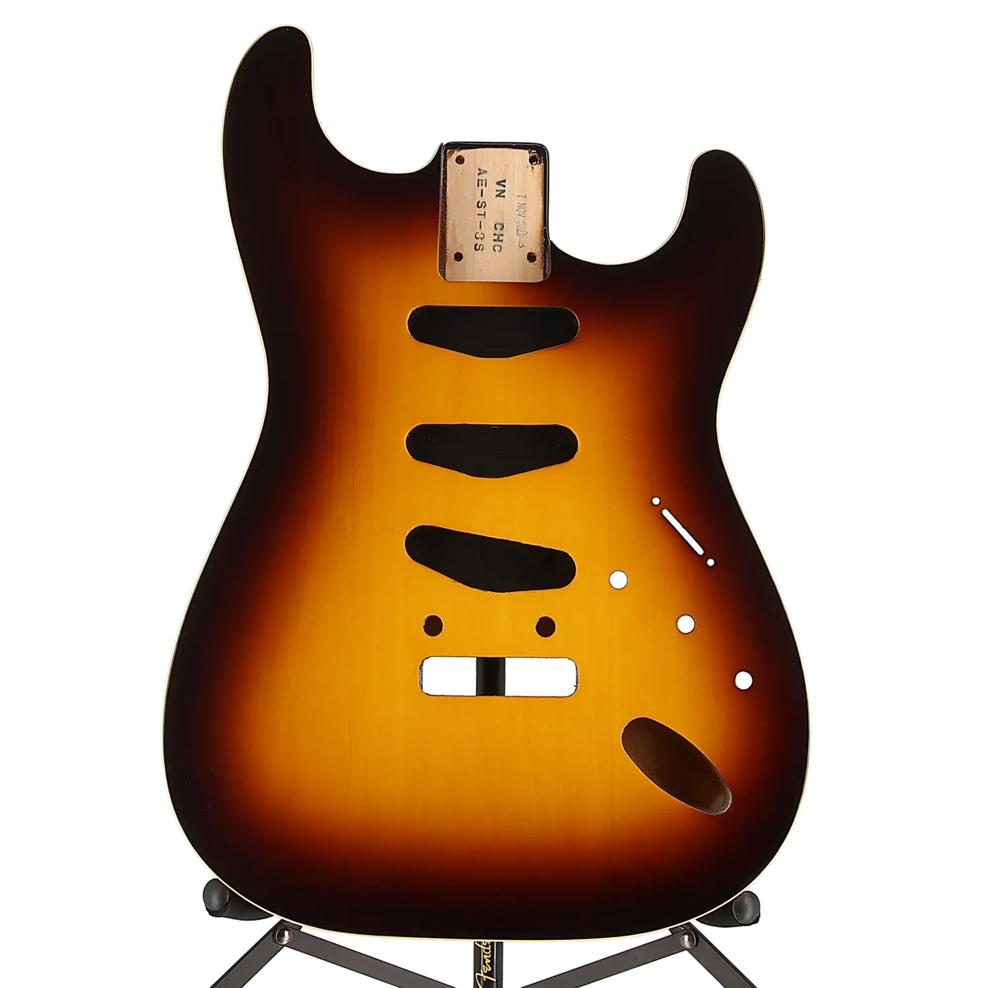 Aerodyne Special Stratocaster Body - Chocolate Burst - Reclaimed