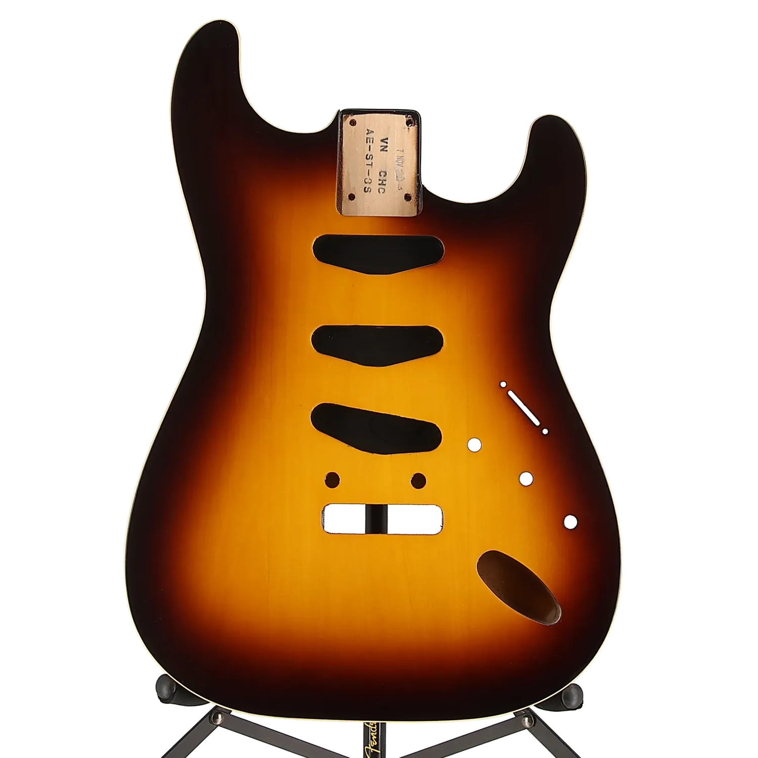 Aerodyne Special Stratocaster Body - Chocolate Burst - Reclaimed