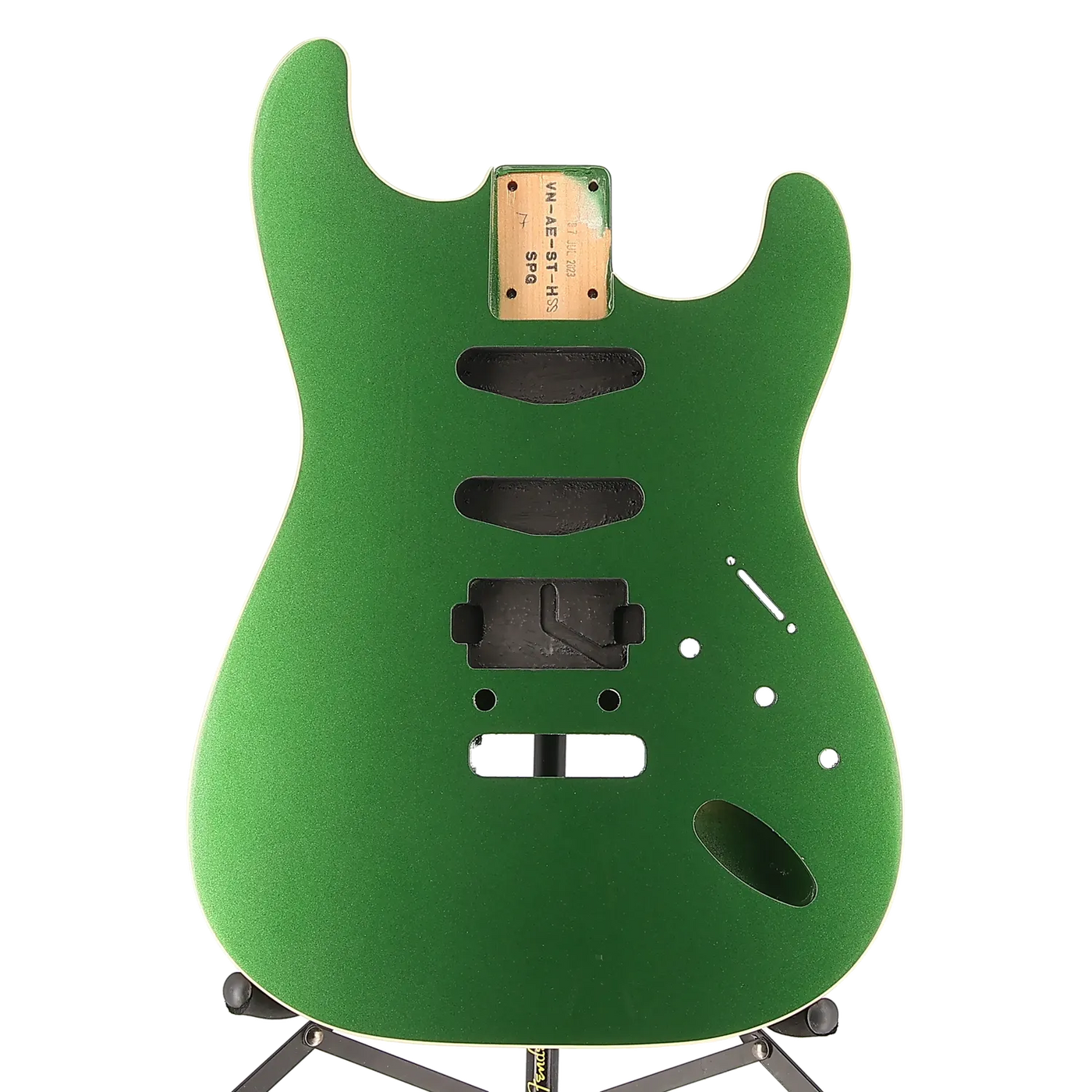Aerodyne Special Stratocaster Body - Speed Green Metallic - Reclaimed