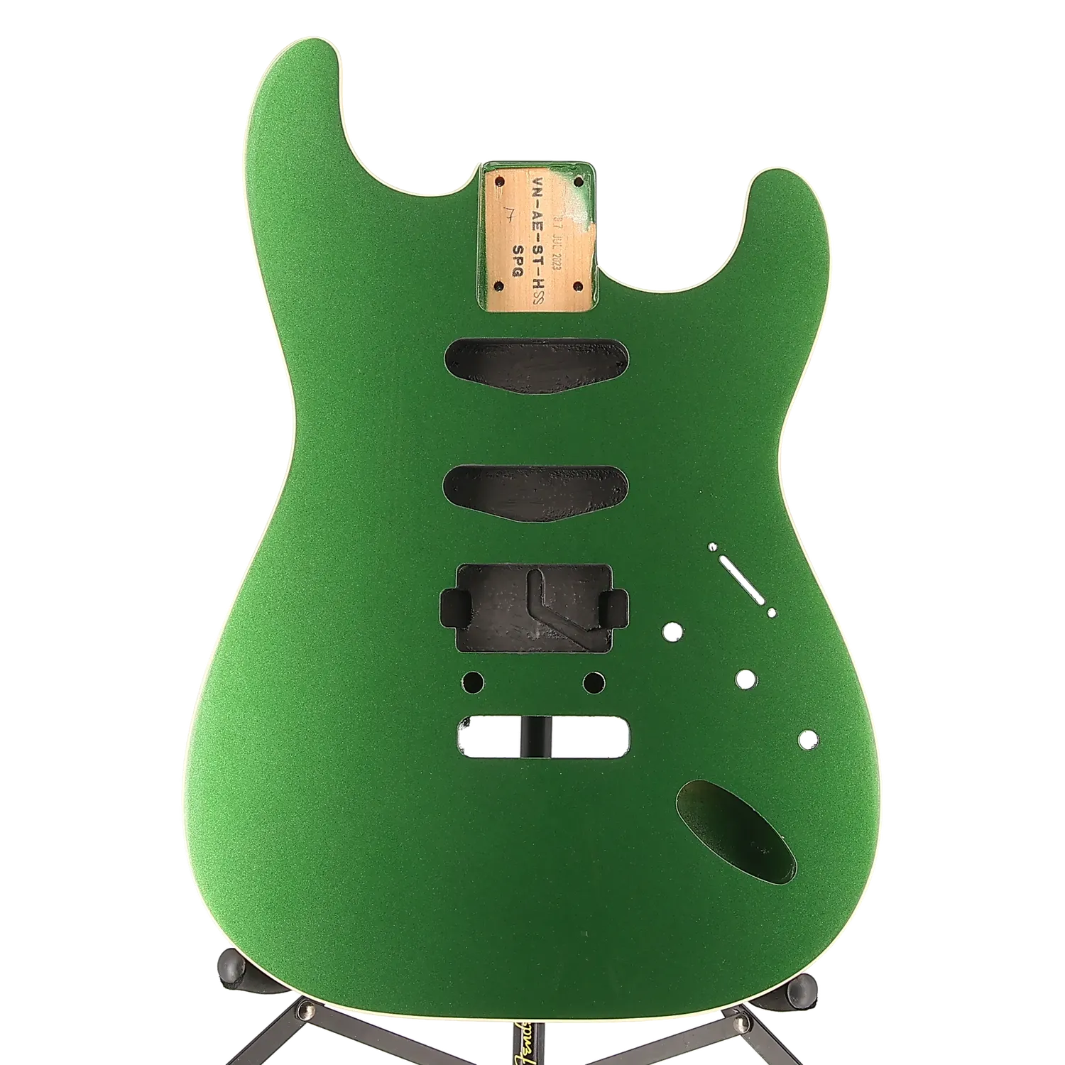 Aerodyne Special Stratocaster Body - Speed Green Metallic - Reclaimed