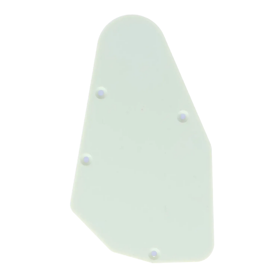Aerodyne Stratocaster Control Cover Single Ply - Mint Green - Reclaimed