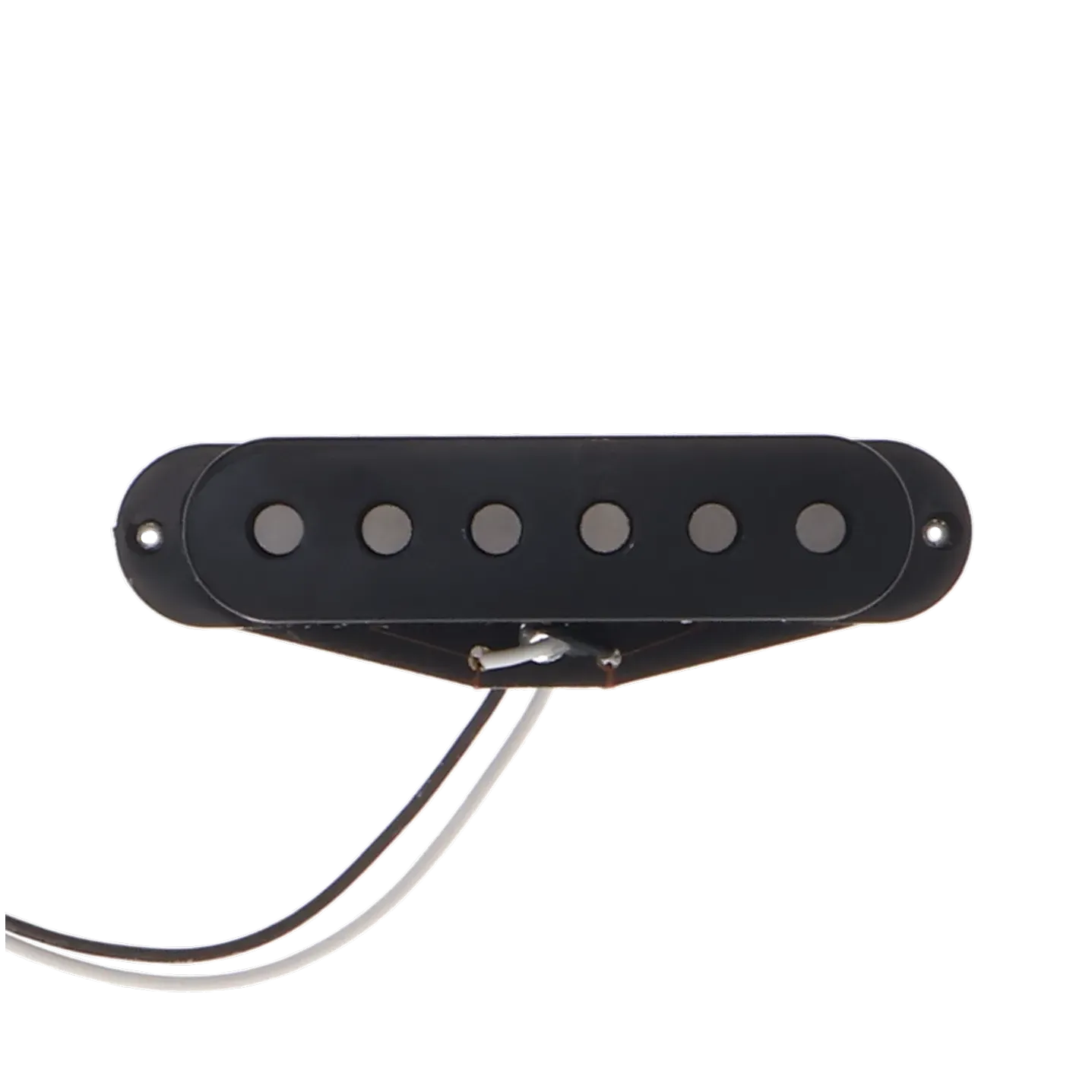 Aerodyne Stratocaster Fat 50's Single Coil Neck Pickup 6.3k - Black - Reclaimed