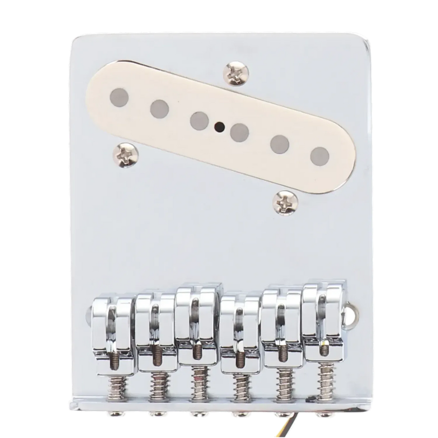 Aerodyne Telecaster Pure Vintage 64 Single Coil Bridge Pickup 7.4k - White - Reclaimed