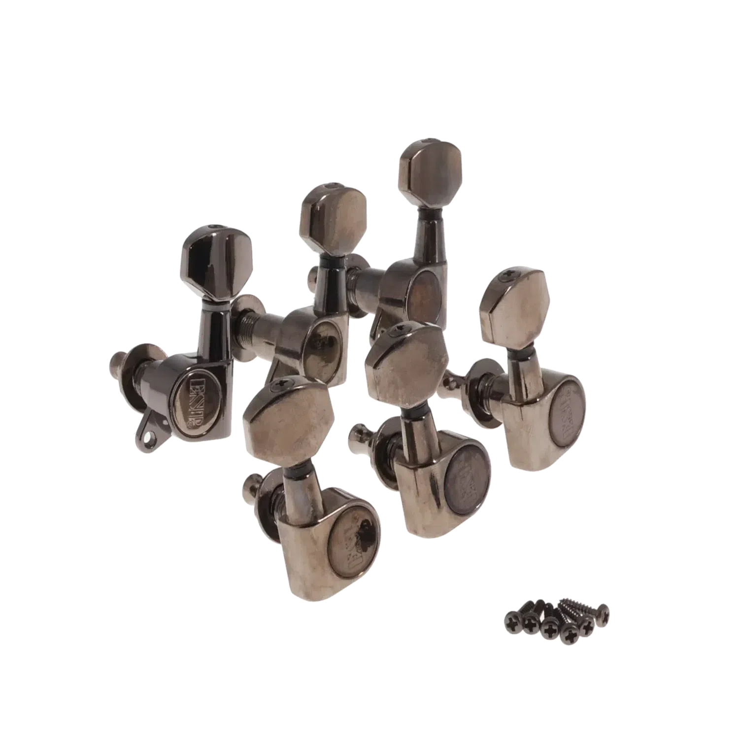ESP 3x3 Tuning Machine Set - Smoke Chrome - Reclaimed