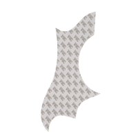 Epiphone "Bats-n-Flight" Acoustic Pick Guard - Black - Reclaimed
