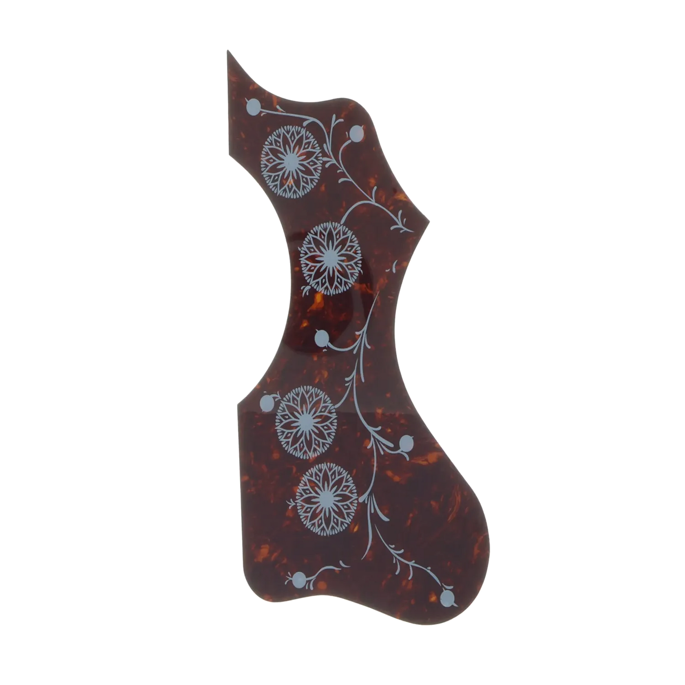 Epiphone J-200 EC Studio Acoustic Pick Guard - Tortoise Shell with Flowers - Blank Back - Reclaimed
