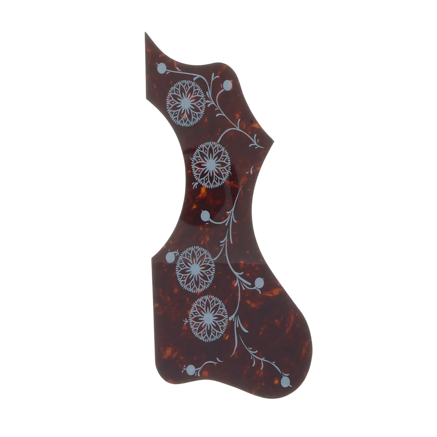 Epiphone J-200 EC Studio Acoustic Pick Guard - Tortoise Shell with Flowers - Blank Back - Reclaimed