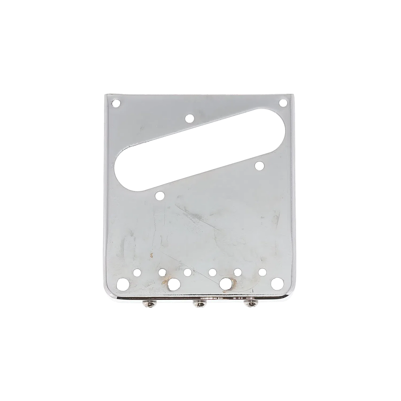 Fender 3-Saddle American Pro Telecaster Bridge Assembly - Chrome - Reclaimed