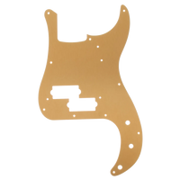 Fender '57 P-Bass Pickguard - Gold Anodized - Reclaimed