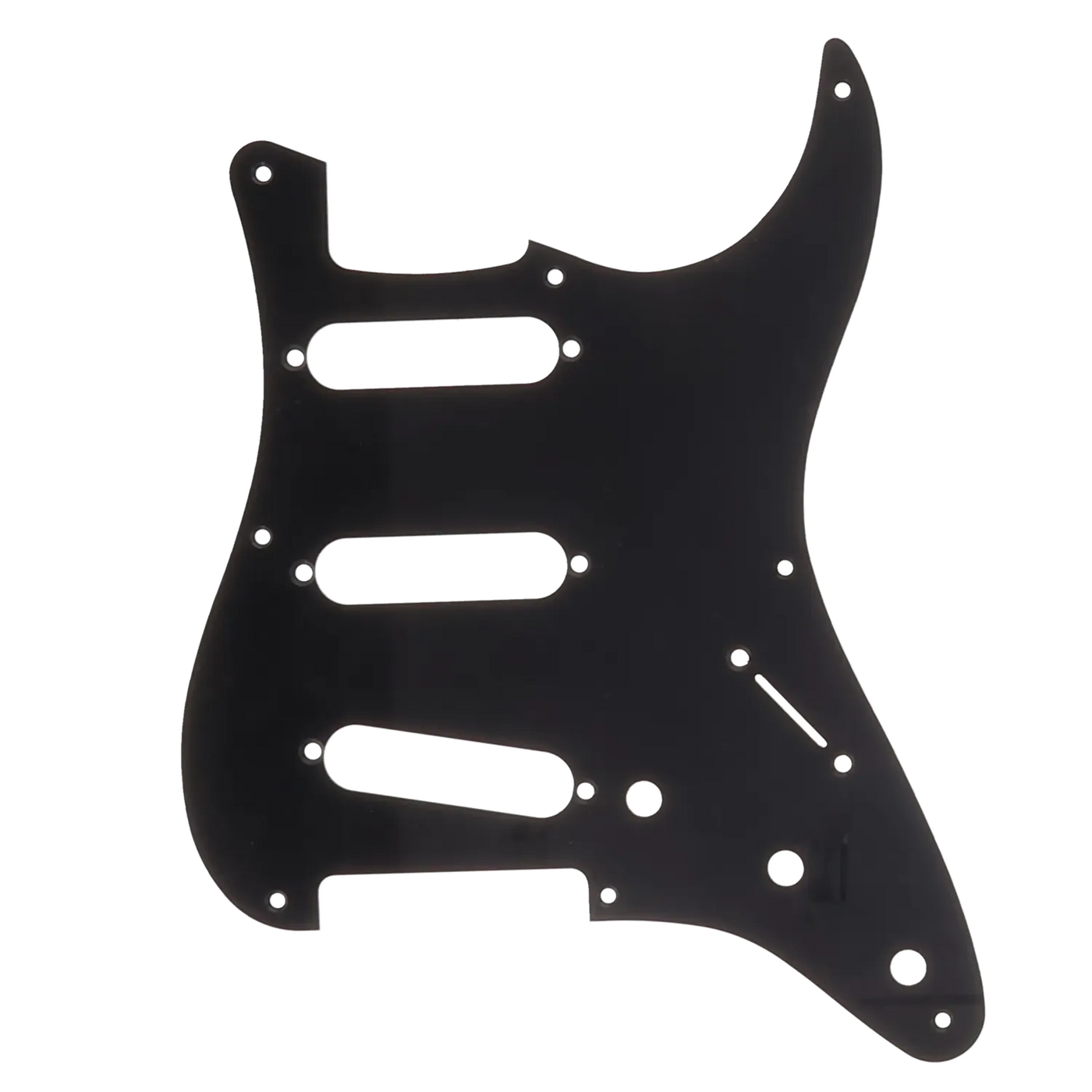 Fender 57 Strat Pickguard Roadworn Black - Reclaimed