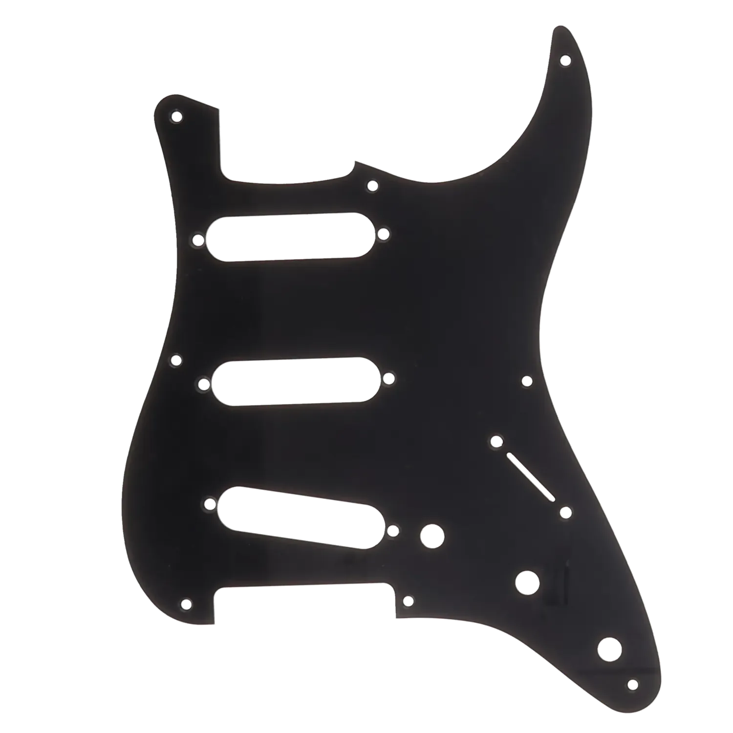 Fender 57 Strat Pickguard Roadworn Black - Reclaimed