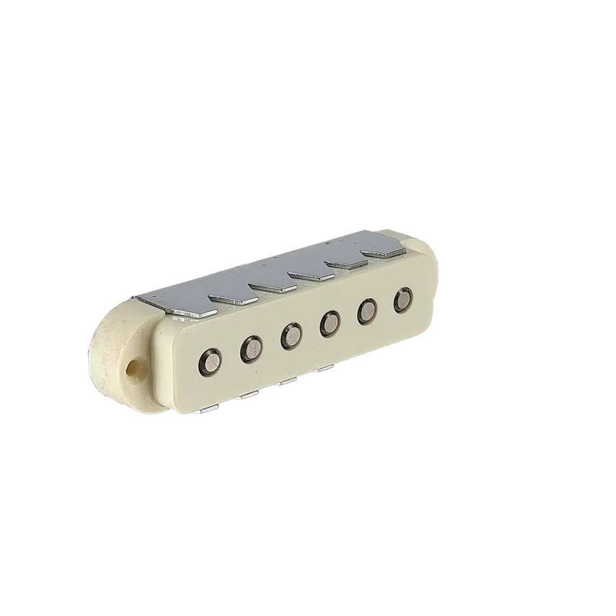 Fender '62 Jaguar Neck Pickup - 6.2K - Vintage White Cover - Reclaimed