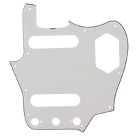 Fender 65 Jaguar Pickguard 3 Ply - Eggshell - Reclaimed