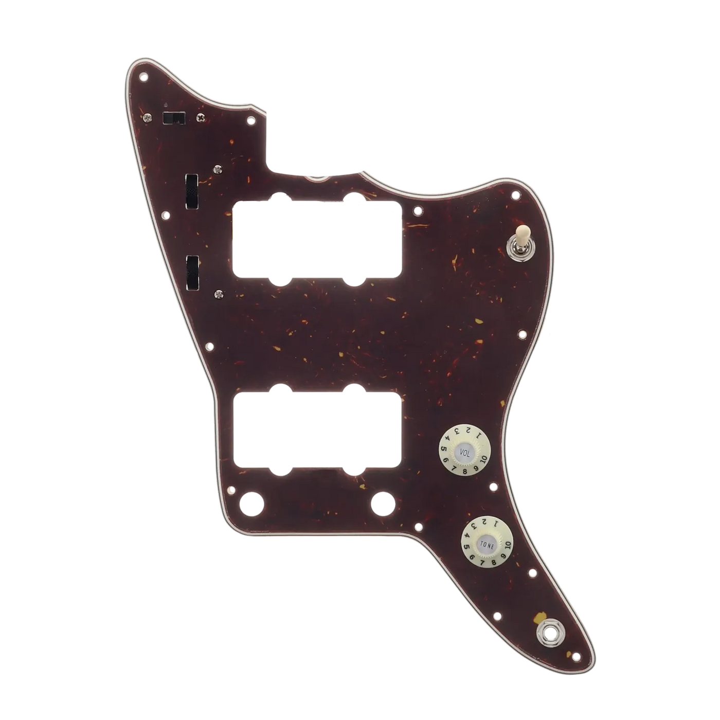 Fender '65 Jazzmaster Pickguard Assembly - Tortoise Shell - Reclaimed