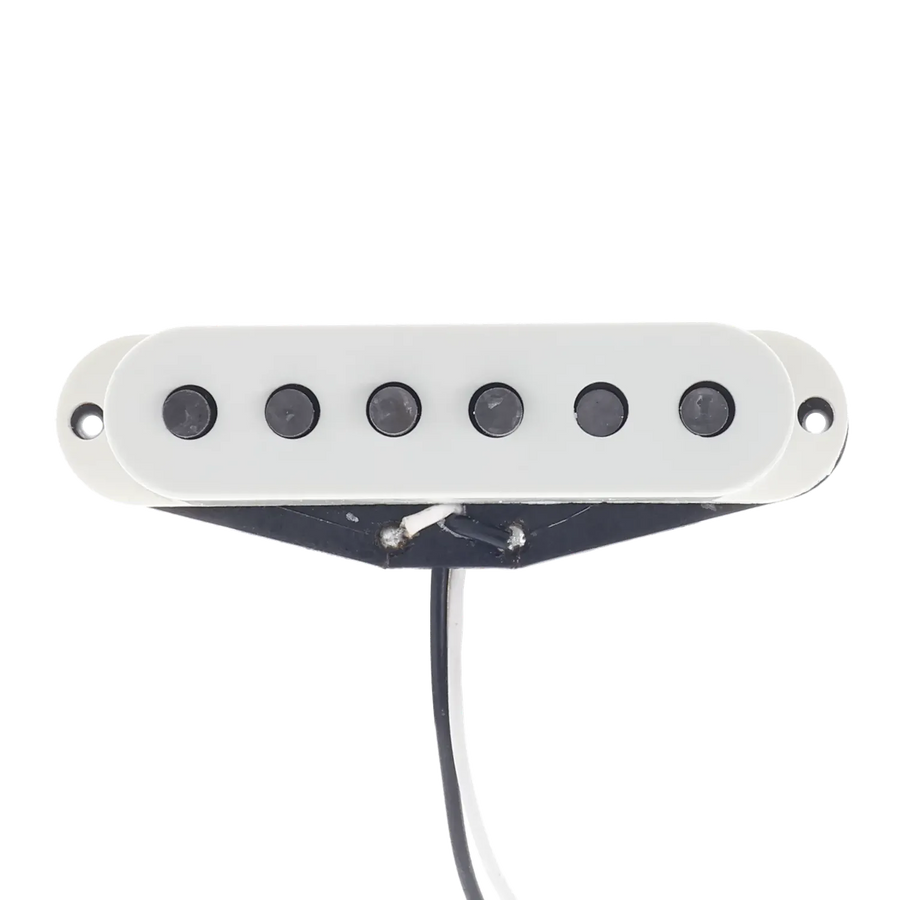 Fender '65 Strat Bridge Pickup - White - Reclaimed