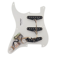 Fender American Classic 50s Stratocaster Single Ply Loaded Pickguard - White - Reclaimed