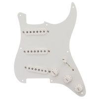 Fender American Classic 50s Stratocaster Single Ply Loaded Pickguard - White - Reclaimed