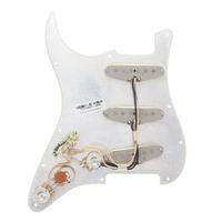 Fender American Classic 60s Stratocaster Loaded Pickguard Assembly - Mint Green - Reclaimed
