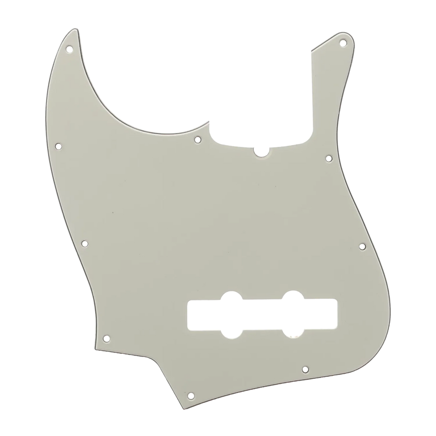 Fender American Deluxe Jazz Bass Pickguard - Left Handed - Mint Green - Reclaimed