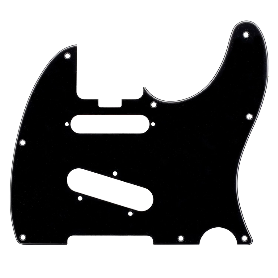 Fender American Elite Telecaster Pickguard HSS - Black - Reclaimed