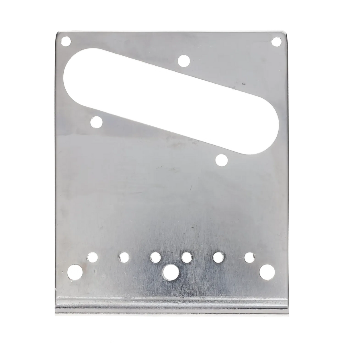 Fender American Left Handed Telecaster Bridge Plate - Chrome - Reclaimed