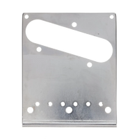 Fender American Left Handed Telecaster Bridge Plate - Chrome - Reclaimed