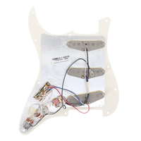 Fender American Pro II Stratocaster Loaded Pickguard - Aged White - Reclaimed