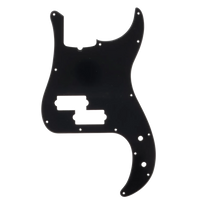 Fender American Pro P/J Bass Pickguard - Black - Reclaimed