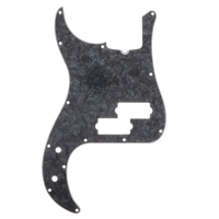 Fender American Pro P/J Bass Pickguard - Left Handed - 4ply Black Pearl - Reclaimed