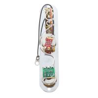 Fender American Showcase Telecaster Control Assembly with Treble Bleed and Grease Bucket Tone Control - Chrome - Reclaimed