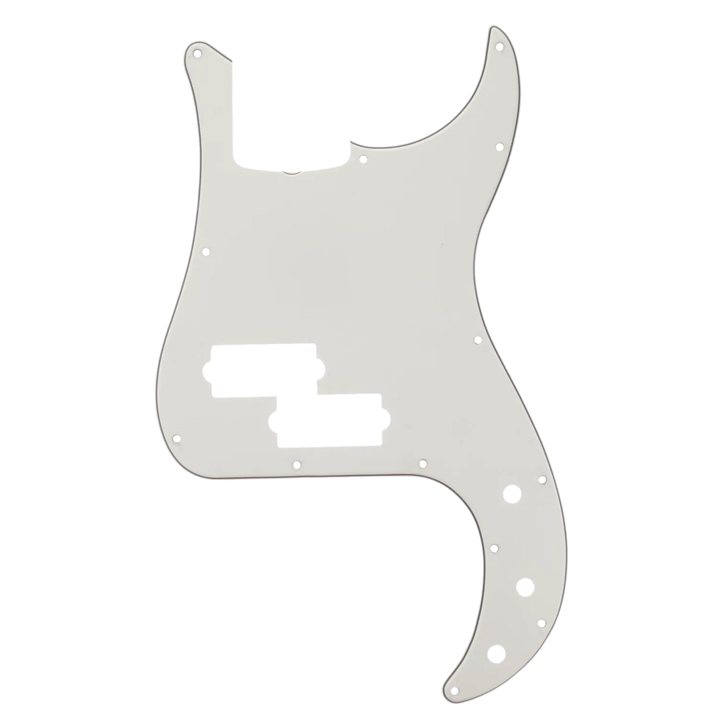 Fender American Special P/J Bass Pickguard - Parchment - Reclaimed