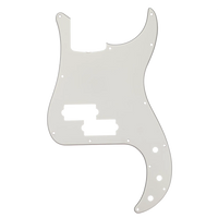 Fender American Special P/J Bass Pickguard - Parchment - Reclaimed