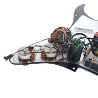 Fender American Ultra Noiseless HSS Loaded Pickguard - Black - Reclaimed