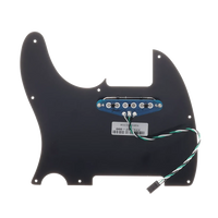 Fender American Ultra Noiseless Loaded Tele Guard - Black - Reclaimed