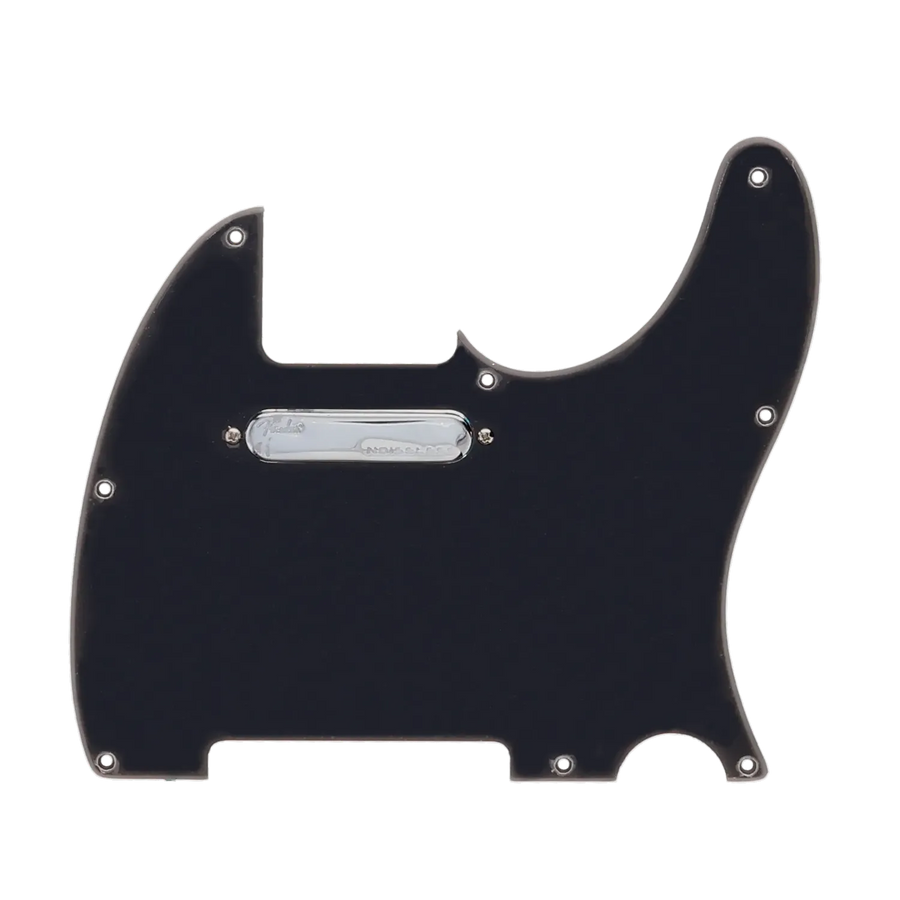 Fender American Ultra Noiseless Loaded Tele Guard - Black - Reclaimed