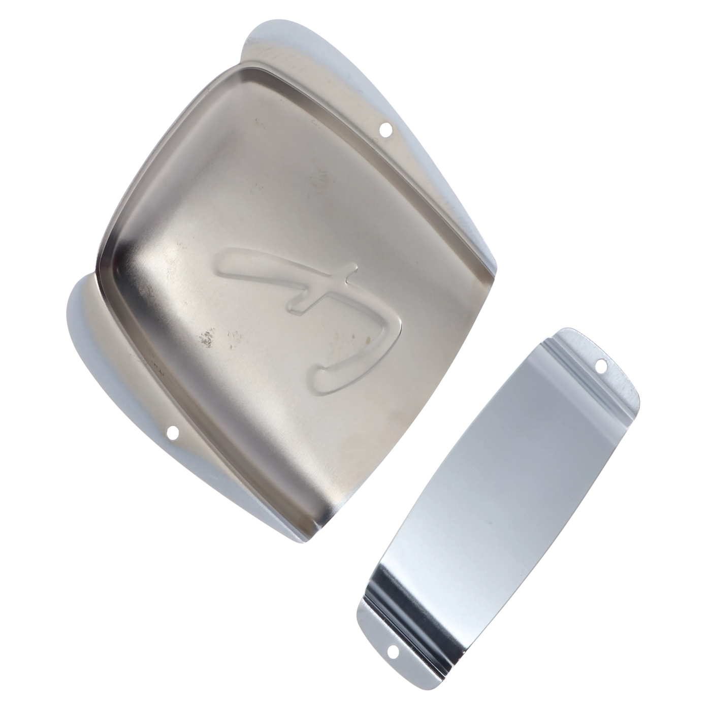 Fender American Vintage J Bass Ashtray Set - Chrome - Reclaimed