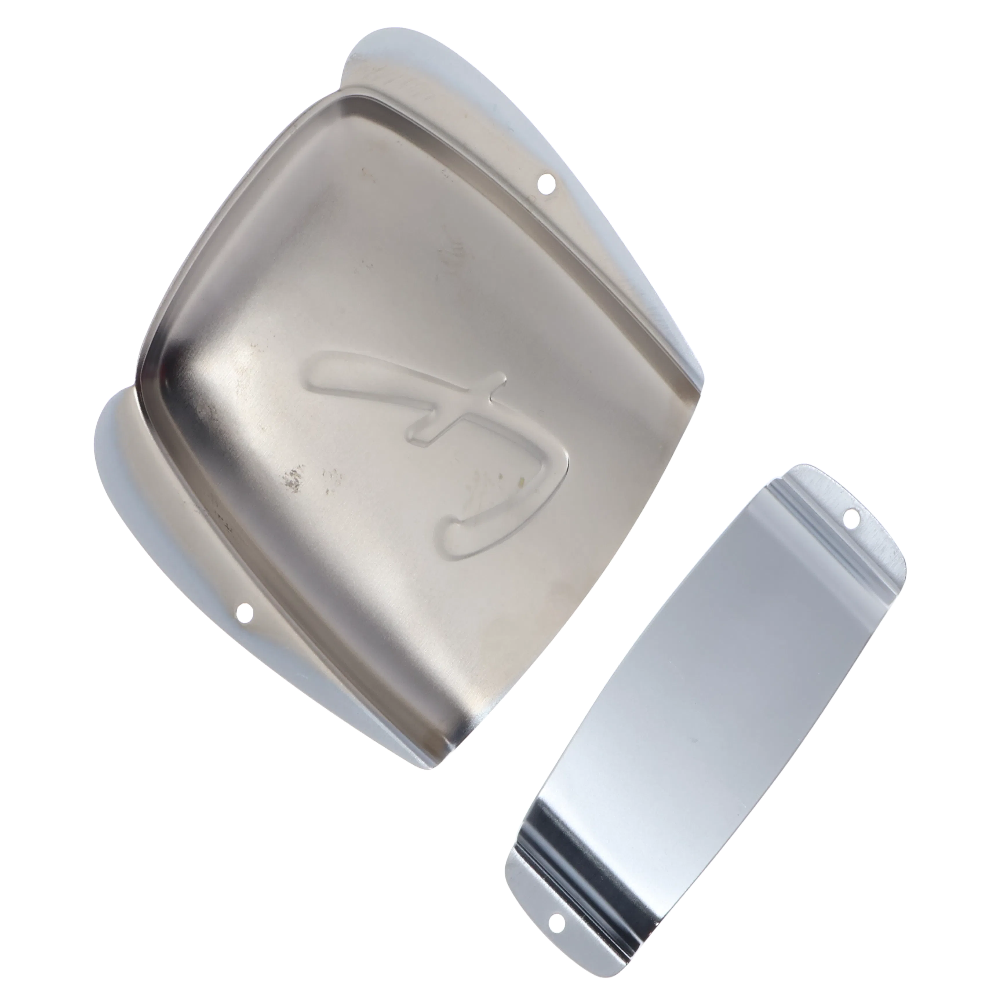 Fender American Vintage J Bass Ashtray Set - Chrome - Reclaimed