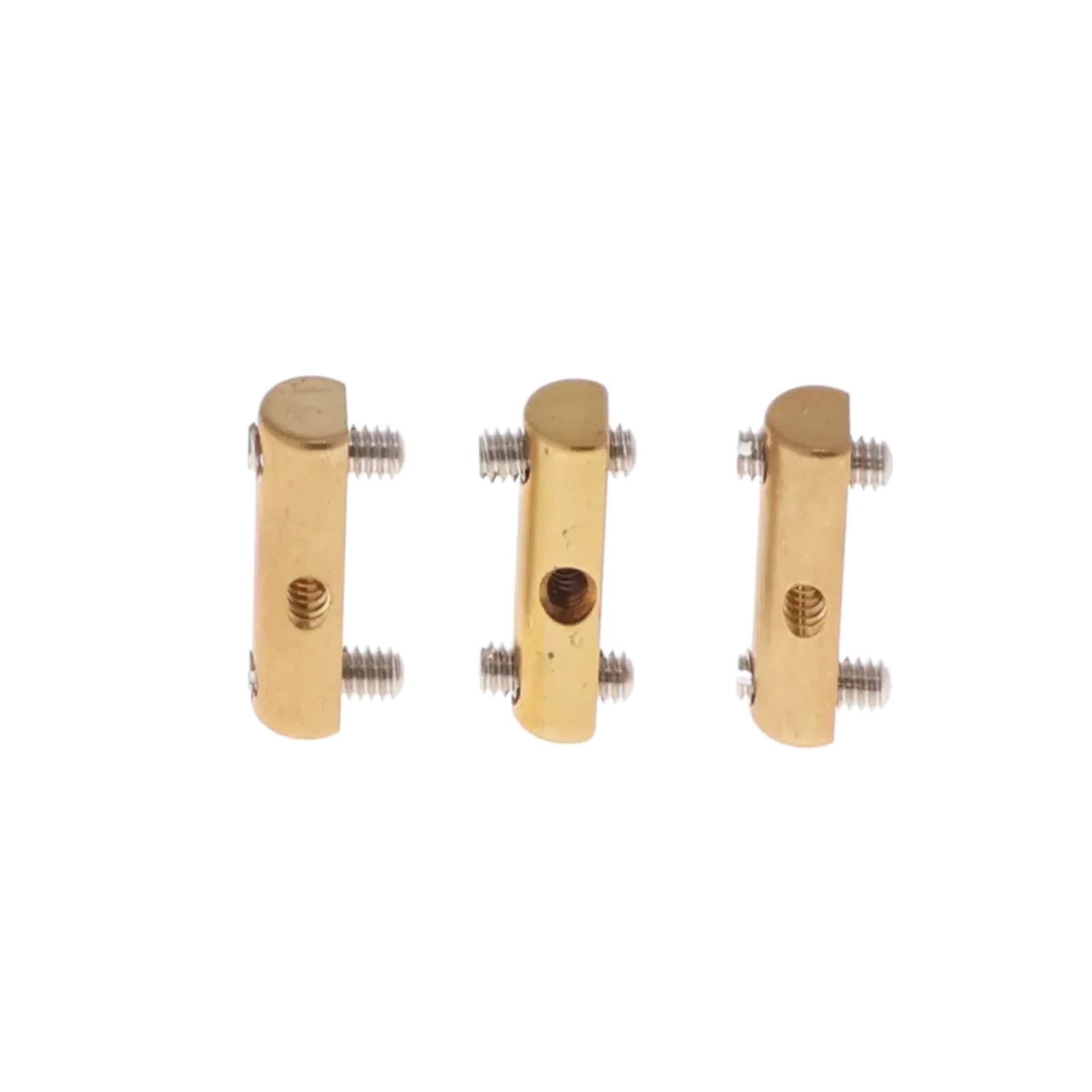 Fender Brass Saddle set of 3 - Reclaimed