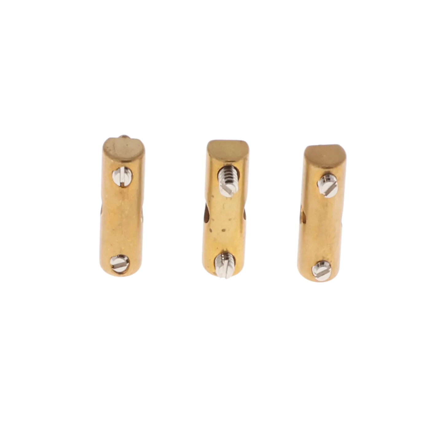 Fender Brass Saddle set of 3 - Reclaimed